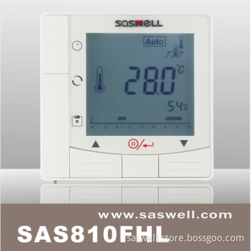 Underfloor heating room thermostats
